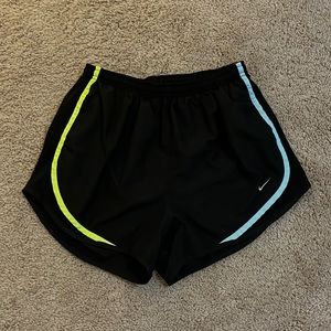 Black dry fit Nike athletic shorts